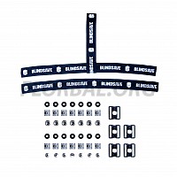 Blindsave Original Goalie mask screws, straps & buckles
