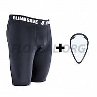 BlindSave kompresné šortky sa suspenzorom
