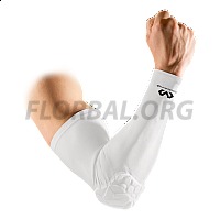 McDavid 6500 Hex Shooter Arm Sleeve bieľa veľ. L