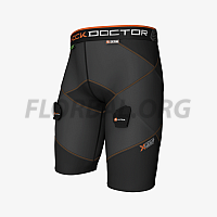 Shock Doctor 378 Ice Hockey Cross Compression Short with AirCore Cup