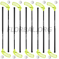 Unihoc Superstar 30 SR 10 palic + 10 loptičiek