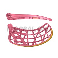 Fatpipe čepeľ CTRL SLICKS PPB SHRIMP PINK/PE GOLD