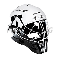 Unihoc Inferno 66 White/Black brankárska maska