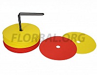 Mety značkovacie ploché set 24 ks