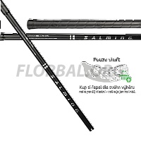 Salming Q-series Carbon Pro 2.0 RD Oval Shaft 29 Black/Silver