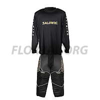 Salming Brankárský set React black/white