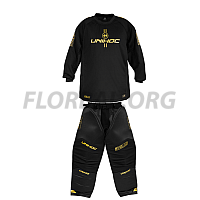 Unihoc Brankárský SET Alpha Evolab Black/gold