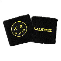 Salming Wristband Short 2-pack ICON Black/Yellow