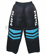 MPS Elite Black/Blue brankárske nohavice