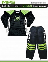 MPS ELITE brankársky set - Green dres + nohavice
