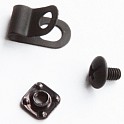 Salming Elite Helmet Screws and Clips náhradní šrouby a spony
