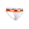 Salming E-Series Jock Strap White/Orange suspenzor