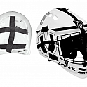 Unihoc brankářská maska Shield white/black