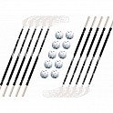 ACCUFLI AirTek A90 White (10 hokejek)