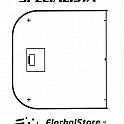 Trenérská tabulka Florbalstore A4 oboustranná