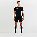 Salming triko Core 22 Match Tee JR Black/Asphalt