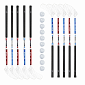 Florbalový set Freez Spike 32 round MB 85cm (10 hokejek)