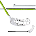 Salming Quest2 Mid Mini stick 35 White/Green