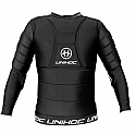 Unihoc brankářská vesta Flow black/white SR