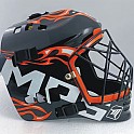 MPS brank. maska Pro Flame - Black/Orange