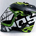 MPS brank. maska Pro Flame - Black/Green