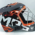 MPS brank. maska Pro Flame - Black/Orange/Chrome