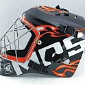 MPS brank. maska Pro Flame - Black/Orange/Chrome