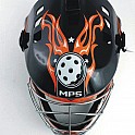 MPS brank. maska Pro Flame - Black/Orange/Chrome