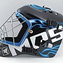 MPS brank. maska Pro Flame - Black/Blue/Chrome