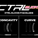 Fatpipe čepel CTRL SLICKS PPB SHRIMP PINK/PE GOLD FH2