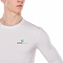 Gamepatch kompresní triko (dlouhý rukáv) White