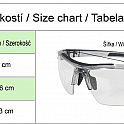 Unihoc Brýle Energy Kids Eyewear White