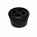Unihoc Koncovka End cap Lightweight black 25.2mm