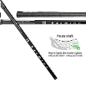 Salming Q-series Carbon Pro 2.0 RD Oval Shaft 27 Black/Silver