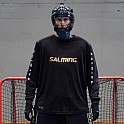 Salming Goalie Jersey React Black/White
