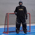 Salming Goalie Jersey React Black/White