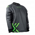 Oxdog brankářský dres Goalie Shirt SR Black/Green padded