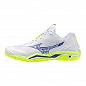 Mizuno Wave Stealth 6(U) / White/Lightning Yellow/Dazzlin