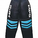 MPS Elite Black/Blue brankářské kalhoty