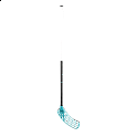 Salming Q-Series Carbon Pro 2.0 Icon Trident TX 27 Black / Laguna Blue + čepel zdarma