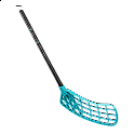 Salming Q-Series Carbon Pro 2.0 Icon Trident TX 27 Black / Laguna Blue + čepel zdarma