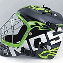 MPS brank. maska Pro Flame - Black/Green/Chrome