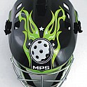 MPS brank. maska Pro Flame - Black/Green/Chrome