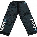 MPS ELITE brankářsky set BLUE + maska Pro Flame - Blue/Chrome + Florbalové rukavice MPS