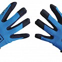 MPS ELITE brankářsky set BLUE + maska Pro Flame - Blue/Chrome + Florbalové rukavice MPS